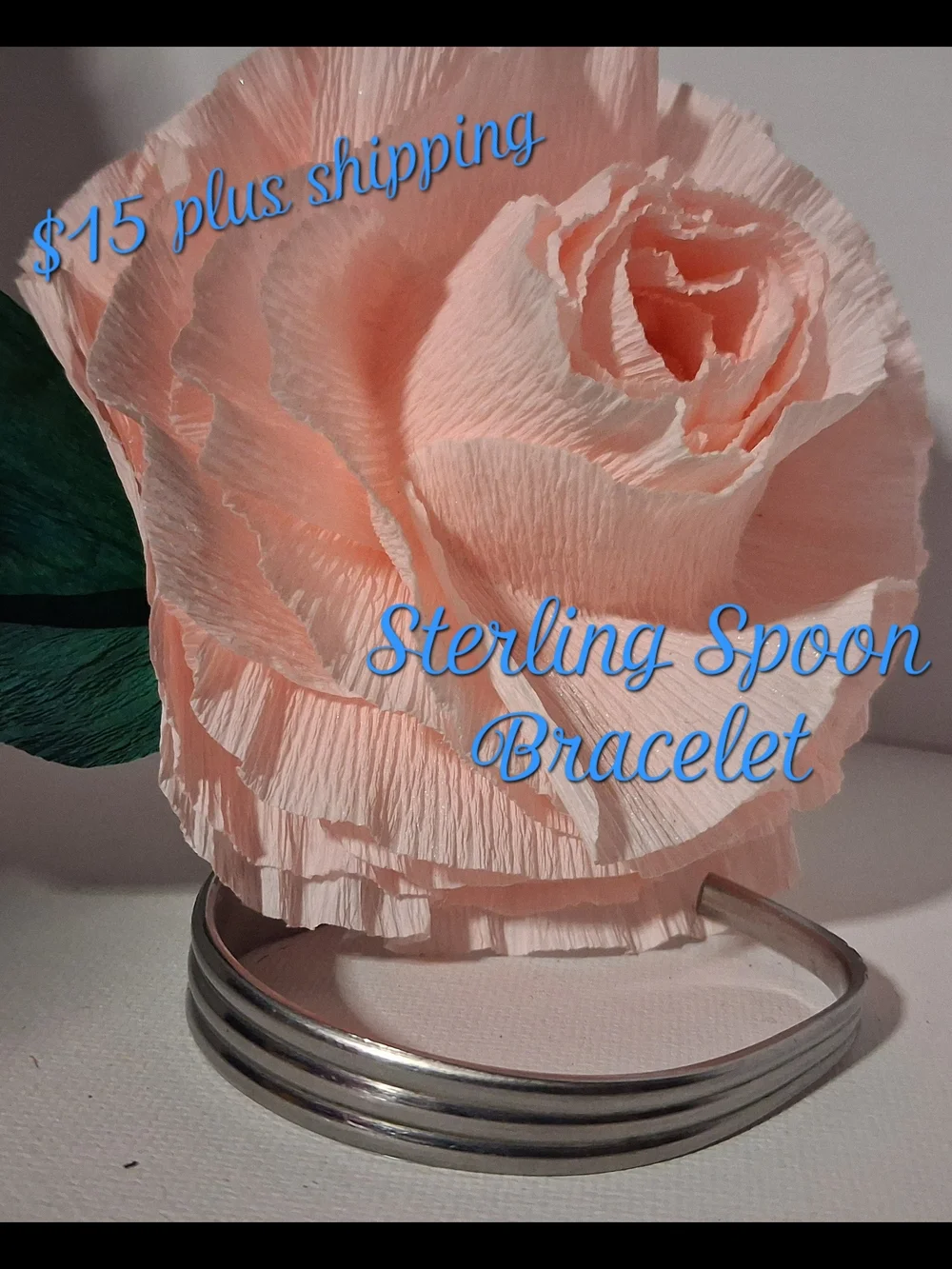 Silver Triple-Bar Sterling Spoon Bracelet- Gender Neutral